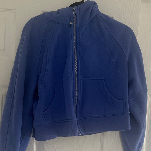 lululemon athletica Tops - lululemon athletica Women's Blue Full-Zip Hoodie